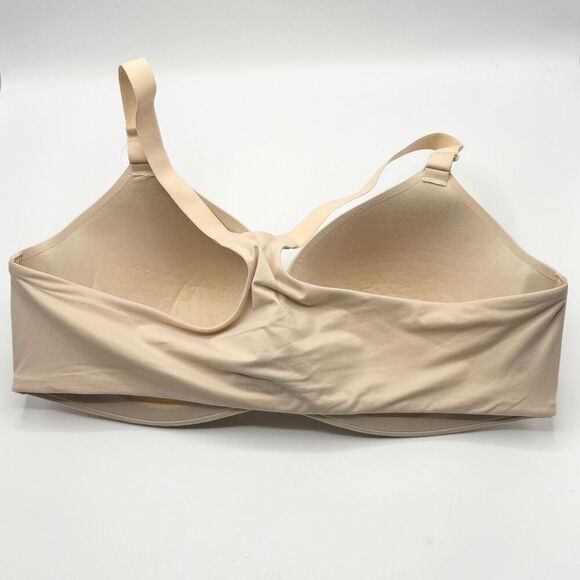 Soma Intimates Enbliss Front Close Racerback Bra in Pale Sand NWT - Women’s US 4 - Picture 2 of 7